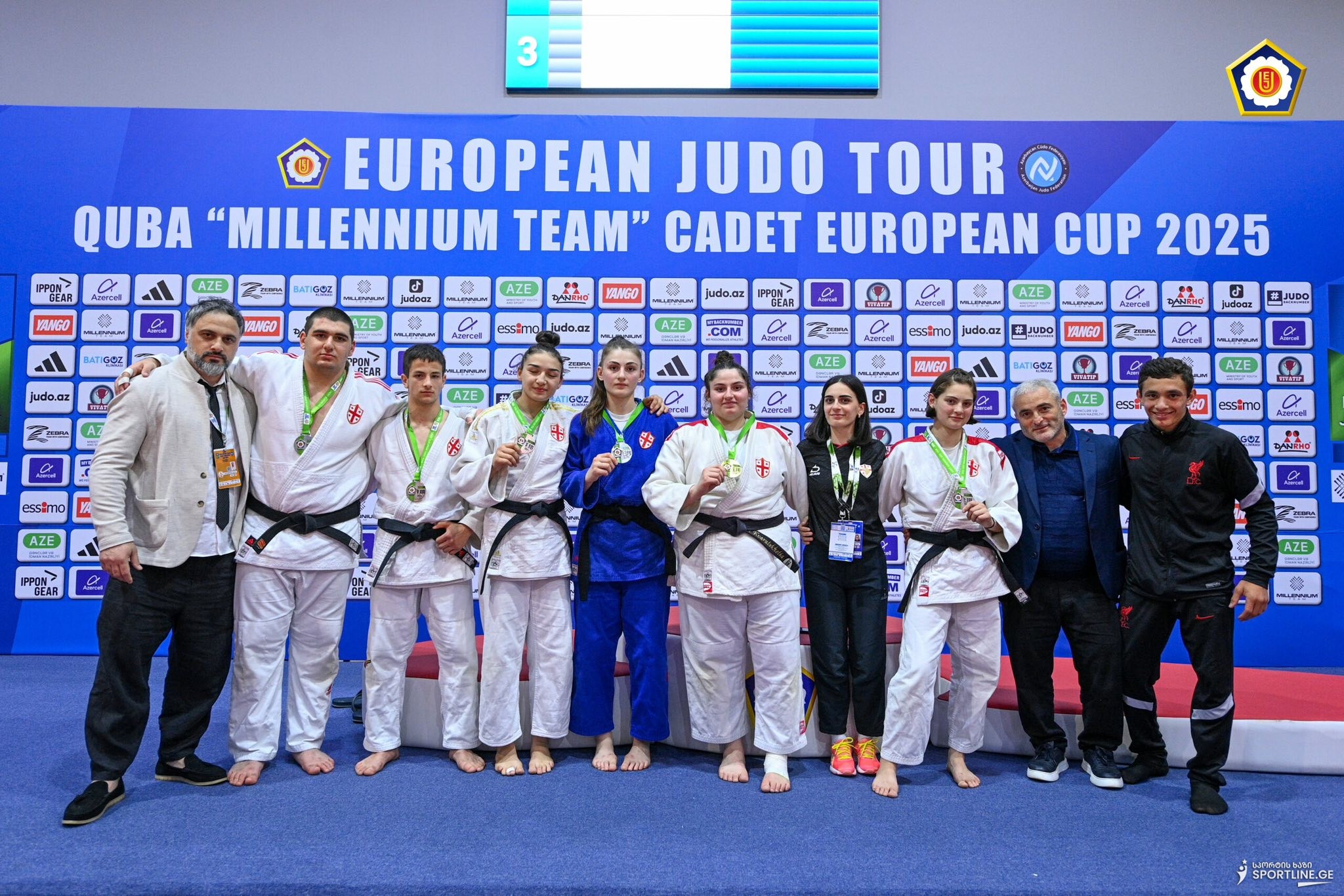 აზერბაიჯანის კადეტთა თასზე საქართველომ შვიდი მედალი მოიპოვა