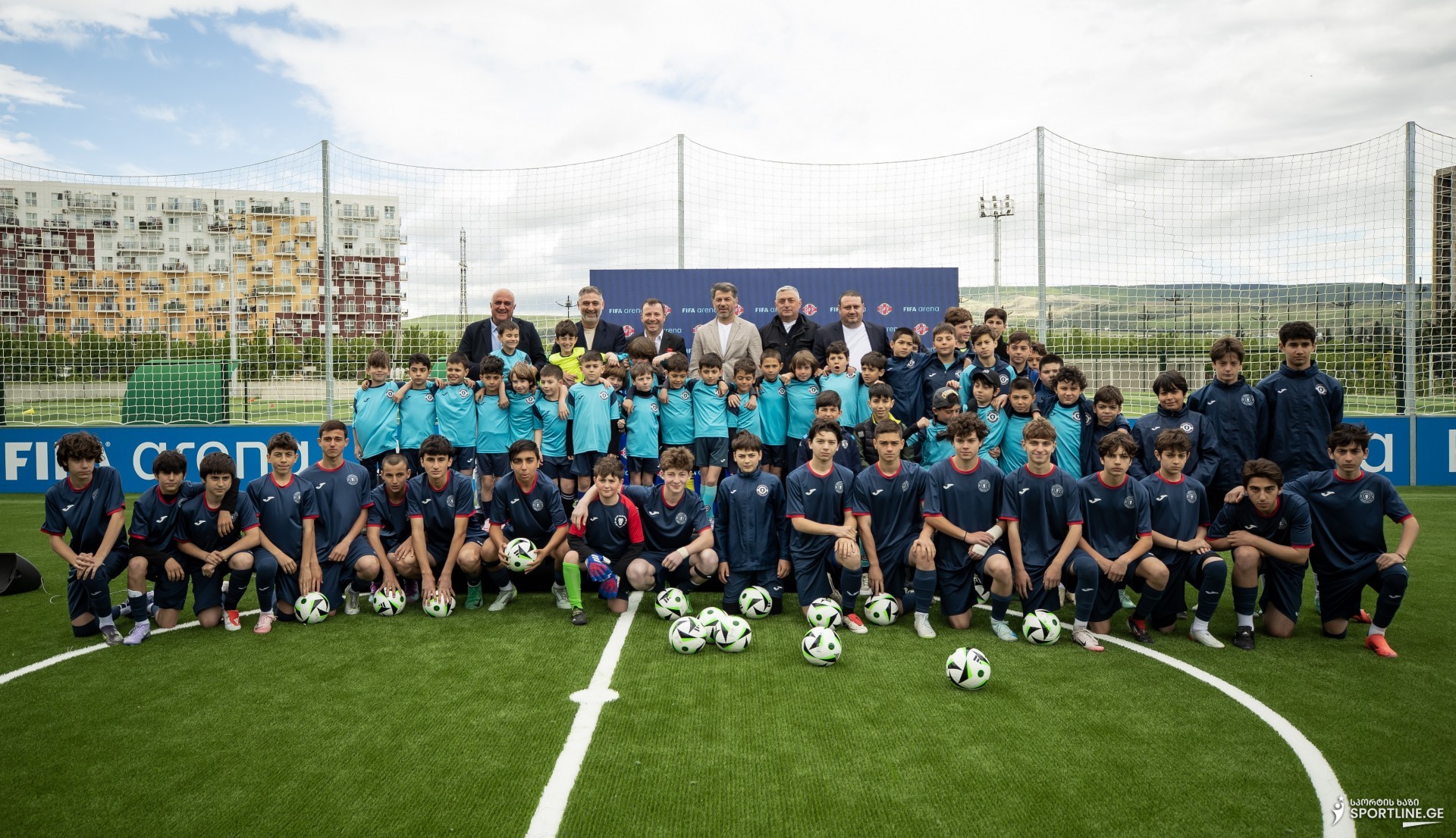 FIFA Arena - ვარკეთილის საფეხბურთო ცენტრში ახალი მოედანი გაიხსნა